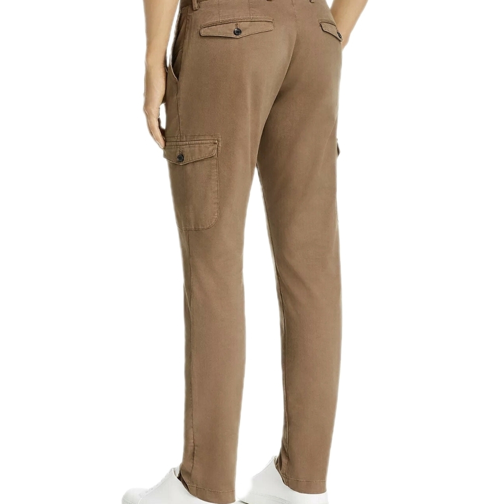 Dylan Gray Mens Classic Fit Cargo Pants Brown 32 Regular - Picture 2 of 3